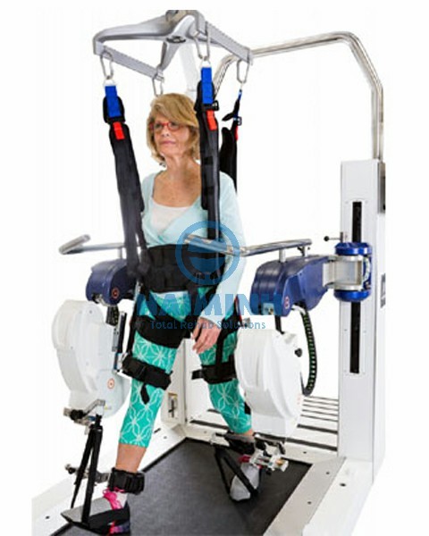 Robot tập PHCN có giá treo 4 điểm kết hợp máy chạy, khung đỡ và màn hình thực tế ảo 0